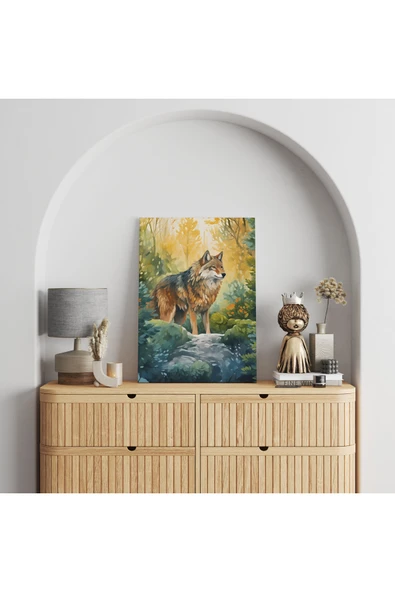 Pegziz Kurt Minimalist Modern Kanvas Tablo - Salon Oturma Odası Mutfak Ofis için Duvar Dekoru ürün görseli 1