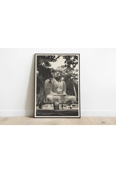 Pegziz Japonya Vintage Sanatsal Poster 60x90cm. ürün görseli 1