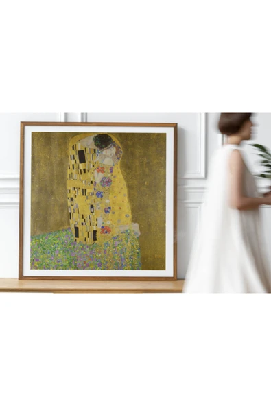 Pegziz Gustav Klimt Sanatsal Duvar Dekorasyon Poster 60x90cm. ürün görseli 1
