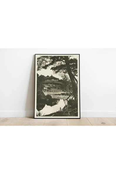 Pegziz Japonya Vintage Sanatsal Poster 60x90cm. ürün görseli 1
