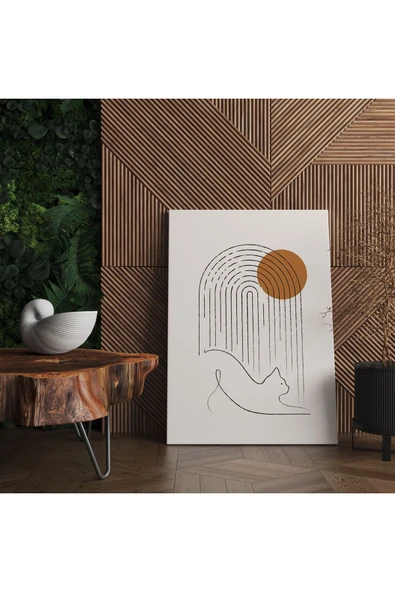 Pegziz Minimalist Kanvas Tablo Salon Duvar Dekorasyon Sanatsal Tablo Oda Dekorasyonu ürün görseli 1