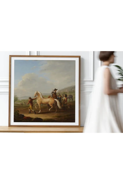 Pegziz Johann Georg Sanatsal Duvar Dekorasyon Poster 60x90cm. ürün görseli 1