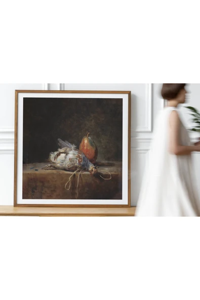 Pegziz Simeon Chardin Sanatsal Duvar Dekorasyon Poster 60x90cm. ürün görseli 1