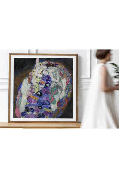 Pegziz Gustav Klimt Sanatsal Duvar Dekorasyon Poster 60x90cm. ürün görseli 1
