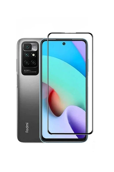 corcishop (3 Adet) Xiaomi Redmi 10 Ekran Koruyucu 5d Tam Kapatan Kırılmaz Cam Şeffaf Parlak Iz Bırakmaz ürün görseli 1