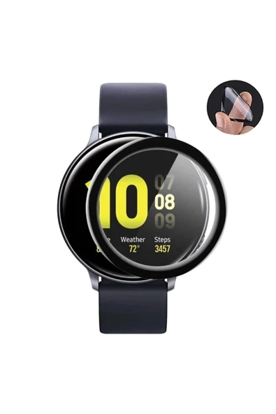 corcishop Samsung Galaxy Watch Active 2 40mm Ekran Koruyucu Nano Esnek Cam ürün görseli 1