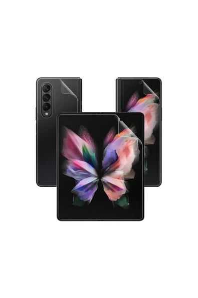 corcishop Samsung Galaxy Z Fold 4 Ekran Koruyucu Ön Arka ürün görseli 1