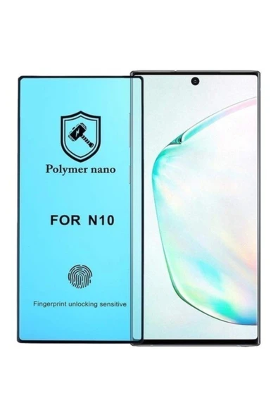 corcishop Samsung Galaxy Note 10 Ful Kaplayan Polymer Nano Ekran Koruyucu ürün görseli 1