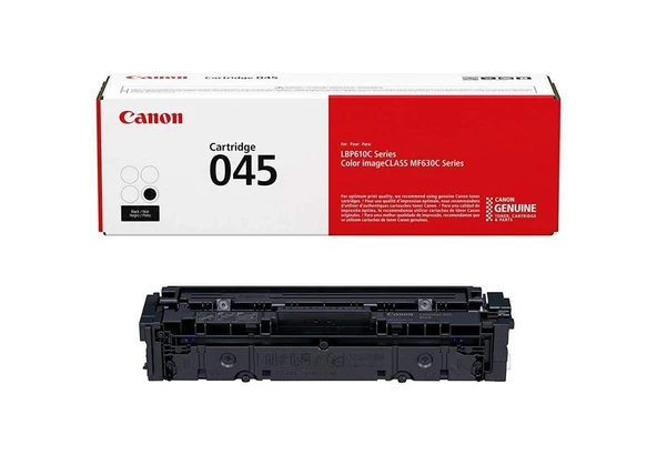 Black Siyah 1.400 Sayfa Kapasiteli Toner Mf635-631 Lbp613 Crg-045 Bk ürün görseli 1