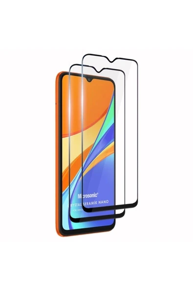 corcishop Xiaomi Redmi 9c Crystal Seramik Nano Ekran Koruyucu Siyah (2 Adet) ürün görseli 1