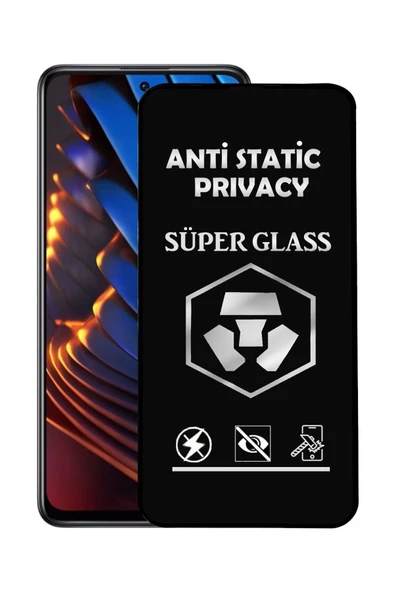 corcishop Xiaomi Poco X3 Gt Tam Kaplayan Anti Statik Hayalet Süper Cam Ekran Koruyucu ürün görseli 1