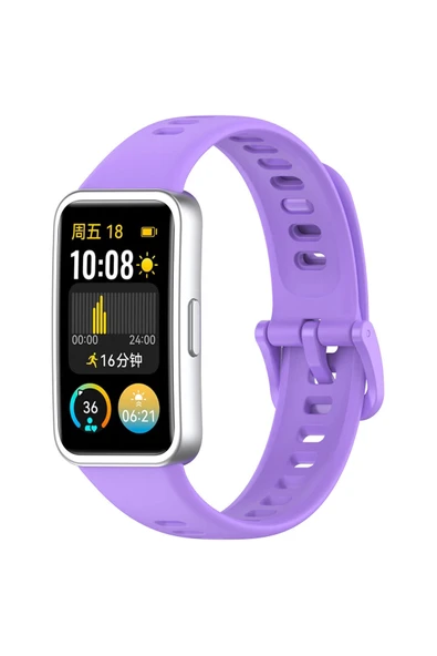 corcishop Huawei Band 8 Uyumlu Kordon Spor Soft Tasarım Yumuşak Silikon Kayış ürün görseli 1