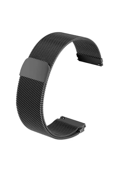 corcishop Huawei Watch Gt4 / Gt5 / Gt6 41mm Ile Uyumlu Kordon (18MM PİMLİ) Mıknatıslı Metal Hasır Kordon Kayış ürün görseli 1