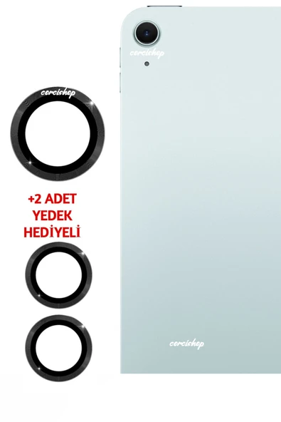 corcishop iPad Air 5. Nesil 10.9 Inç 2022 Uyumlu Kamera Lens Koruyucu Kırılmaz Temperli Cam Lens ürün görseli 1