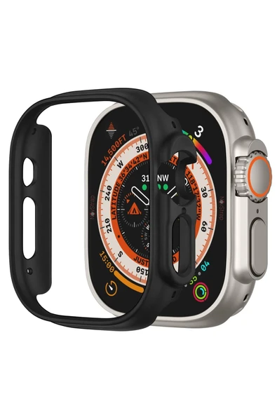 corcishop Apple Watch Ultra 49mm Uyumlu Kılıf Apple Watch Ultra Kasa Koruyucu Sert Pc ürün görseli 1