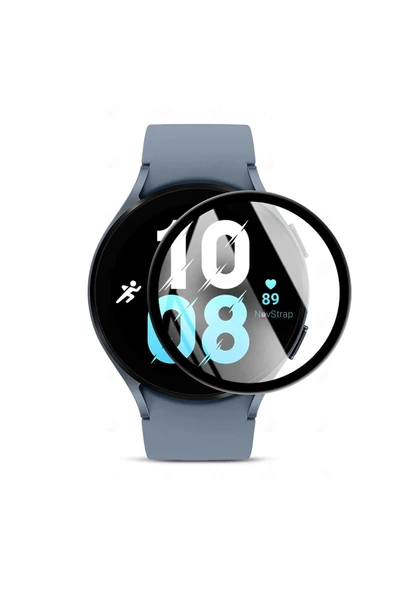 corcishop Galaxy Watch 5 44mm Uyumlu Ekran Koruyucu Nano Esnek Cam Tam Uyumlu Ppm ürün görseli 1