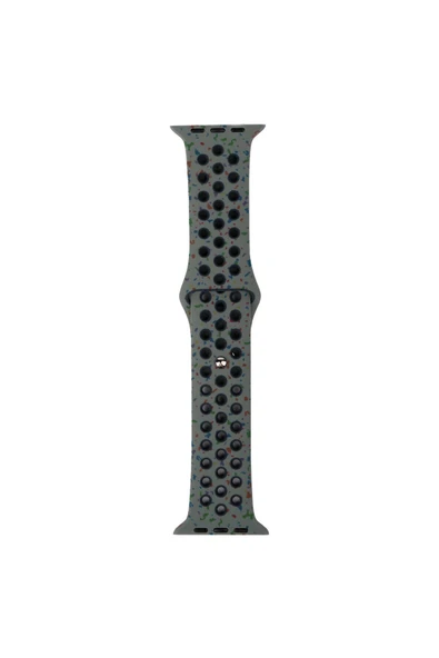 corcishop Apple Watch Seri 7/8/9 41mm Uyumlu Kordon Yeni Seri 2023 Silikon Strap Kayış Haki ürün görseli 1