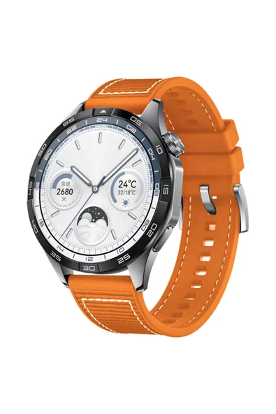 corcishop Amazfit GTR GTR 2 2E Lite 47mm Pace 1 / 2 Kordon Lansman Kumaş Dikişli Silikon 102 ürün görseli 1