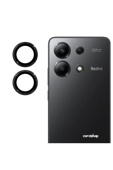 corcishop Xiaomi Redmi Note 13 5G Uyumlu Kamera Lens Koruyucu Safir ürün görseli 1