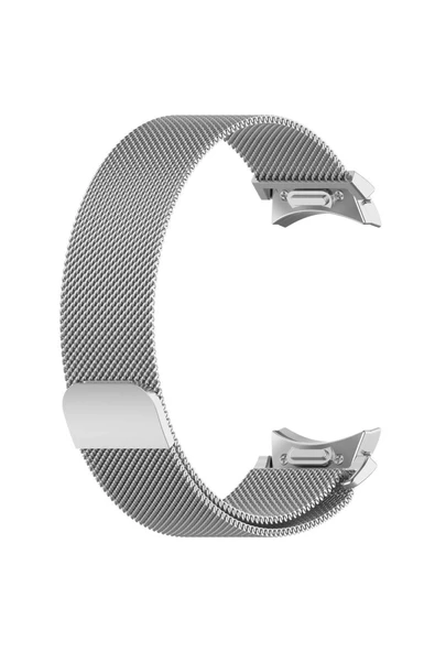 corcishop Samsung Galaxy Watch 4 5 6 40 44mm Classic 42 43 46 47mm Watch 5 Pro 45mm Hasır Metal Kordon ürün görseli 1
