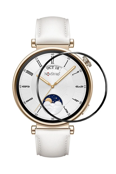 corcishop Huawei Watch GT4 41mm ile Uyumlu Ekran Koruyucu Nano Esnek Cam Tam Kaplayan PPM ürün görseli 1