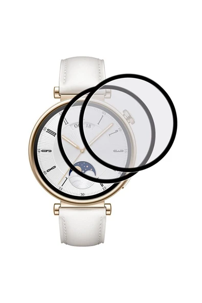 corcishop Huawei Watch Gt 4 41mm Uyumlu  Saat Ekran Koruyucu Tam Kaplar Ppma Pet Cam ürün görseli 1
