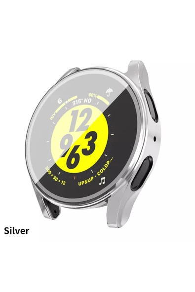 corcishop Samsung Watch 7 44MM Uyumlu Silikon 360 Tam Koruma Kasa ve Ekran Koruyucu ürün görseli 1