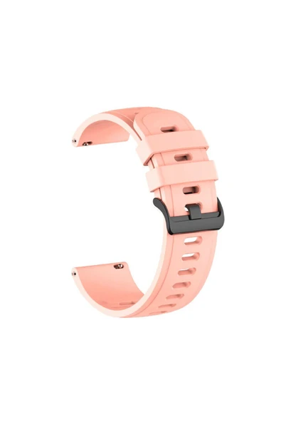 corcishop Huawei Watch Gt6 41mm Gt4 41mm Gt5 41mm (18MM PİMLİ) Yumuşak Silikon Tokalı Kordon Kayış ürün görseli 1
