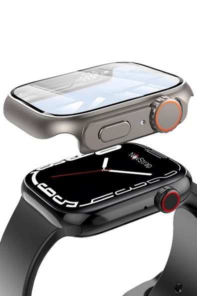 corcishop Watch Seri 8 7 41mm Için  Watch Ultra Dönüştürücü Kasa Ve Ekran Koruyucu Uyumlu ürün görseli 1