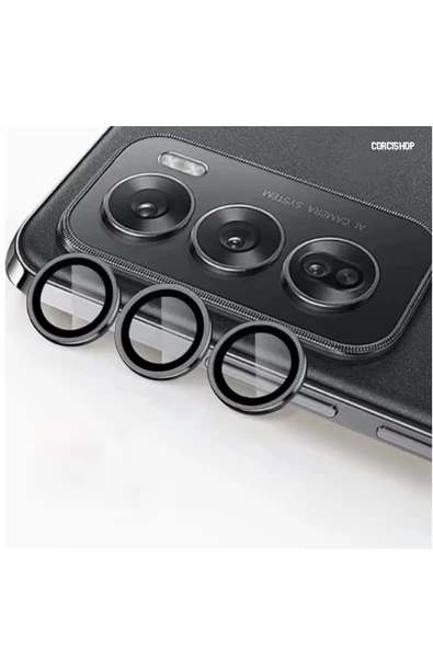 corcishop Oppo Reno12 Pro Uyumlu Kamera Lens Koruyucu Safir ürün görseli 1