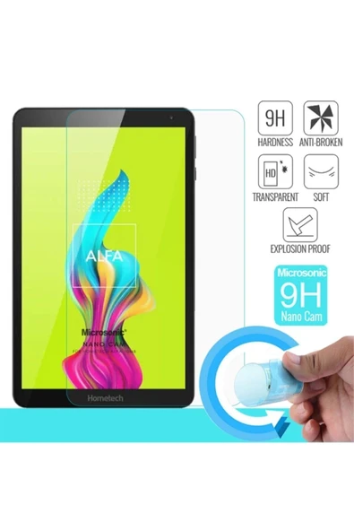 corcishop Hometech Alfa 10mb Nano Glass Cam Ekran Koruyucu ürün görseli 1