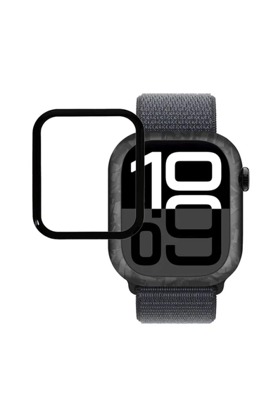 corcishop Apple Watch Series 11 42mm Uyumlu Flexible Glass Premium Nano Akıllı Saat Ekran Koruyucu Uyumlu ürün görseli 1