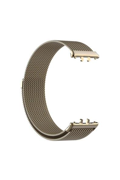 corcishop Samsung Galaxy Fit 3 Uyumlu Metal Hasır Magnetik Mıknatıslı Kordon Örgü Kayış ürün görseli 1