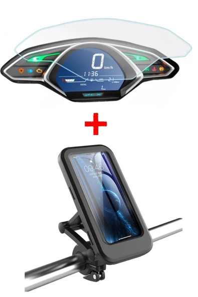 corcishop Honda Pcx 2021-2022 Nano Gösterge Koruyucu Motorsiklet Telefon Tutucu ürün görseli 1