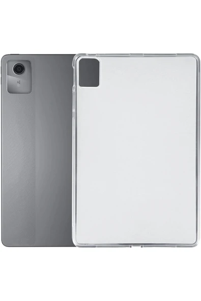 corcishop Lenovo Tab K11 Gen 2 TB336FU 11 İnç Uyumlu Kılıf Şeffaf Darbeye Dayanıklı Silikon Kılıf ürün görseli 1