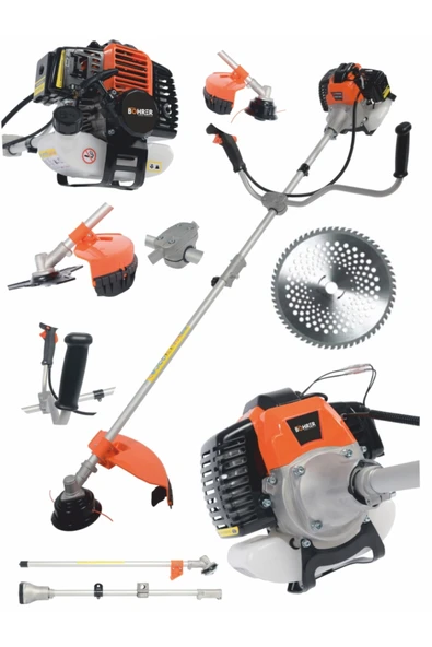 BÖHRER Alman Yan Tipi Pro Lxt 12 Hp /h Ot Çalı Çim Biçme Makinesi Yan Tırpan ürün görseli 1