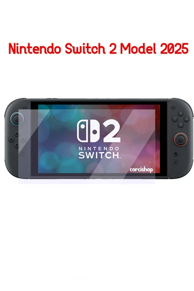 corcishop Nintendo Switch 2 7.9 inç Uyumlu 9H Ekran Koruyucu (Nintendo Switch 2 2025) ürün görseli 1