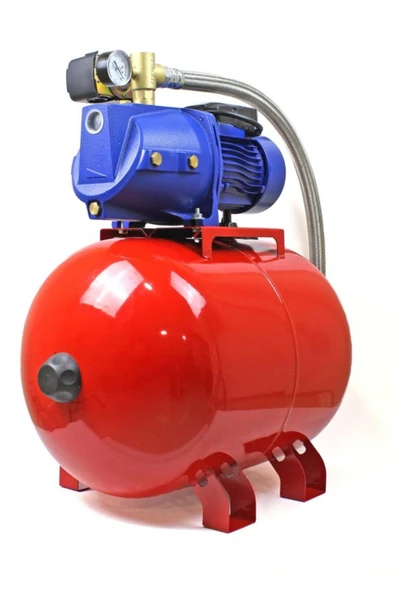 BÖHRER Jet100 4 Kat 4 Daire Hidrofor, 50 Litre Yatay Tanklı Hidrofor, Ev Tipi Hidrofor ürün görseli 1
