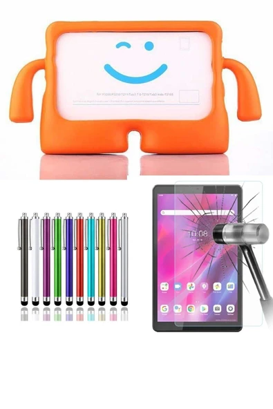 corcishop Honor Pad X7 8.7 Modeli Uyumlu Çoçuk Kılıf Silikon + Ekran Koruyucu Kalem ürün görseli 1