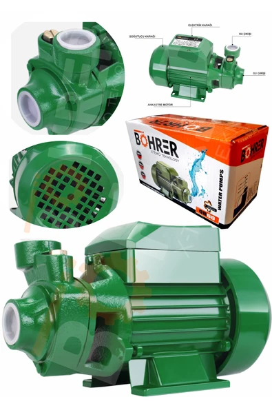 BÖHRER Böhr Qb601 220v Preferikal 370 Watt 0.55 Hp Pompa Su Motoru ürün görseli 1