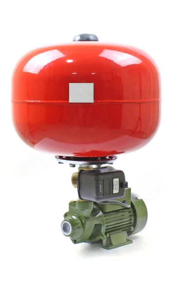 BÖHRER Qb60 24 Lt Tank Santrifüj Otomatik Hidrofor Pompa Paket Hidrofor 0,5 Hp 1" Eldiven Hediyeli. ürün görseli 1