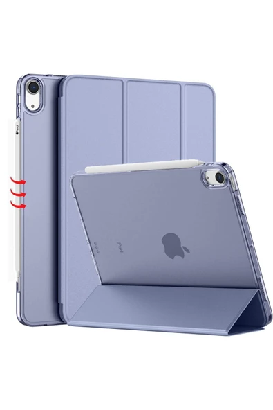corcishop İpad Air 11 Inç 2024/2025 Air 6. Nesil Kılıf Akıllı Smart Uyku Modlu Standlı Ekran Koruyucu Kalem ürün görseli 1
