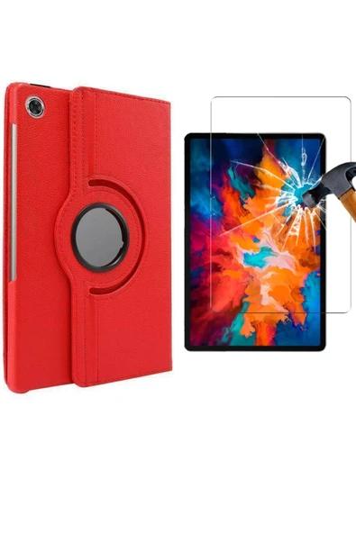 corcishop Lenovo Tab TB311FU ZAEK0030TR Uyumlu 360° Dönerli Tablet Kılıfı + Ekran Koruyucu ürün görseli 1