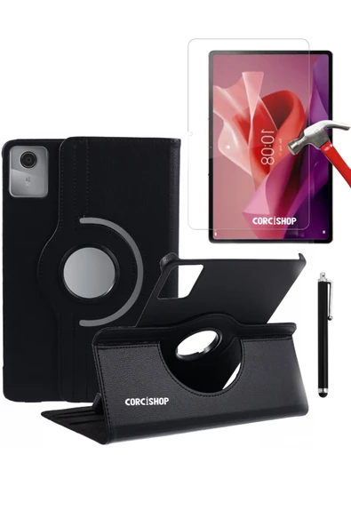 corcishop Lenovo Tab M11 /tab K11 11inç Modeliyle 360° Dönerli Tablet Kılıfı 3lü Set Uyumlu ürün görseli 1