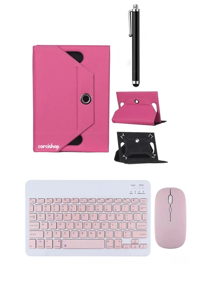 corcishop Honor Pad GT Pro 12.3 Kılıf Universal Standlı + Bluetooth Klavye Mouse Set +  Kalem ürün görseli 1