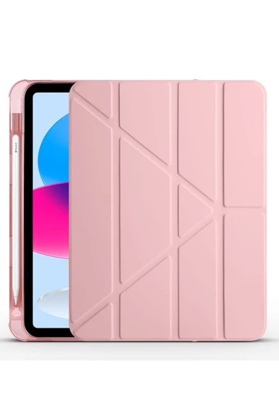 corcishop Samsung Galaxy Tab A9+Plus X210 X215 X217 Kılıf Kalem Bölmeli Farklı Stand Arkası Yumuşak Silikon ürün görseli 1