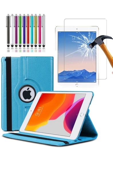 corcishop Ipad Air 3 Kılıf A2152 A2123 A2153 A2154 360° Dönerli Tablet Kılıfı 3lü Set ürün görseli 1