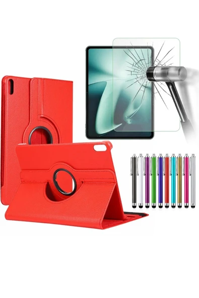 corcishop Huawei Honor Pad X9 11.5 inç Uyumlu Kılıf 360 Dönebilen Standlı Kılıf + Ekran Koruyucu + Kalem ürün görseli 1