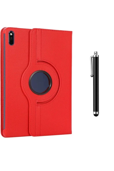 corcishop Huawei Matepad 10.4 Bah3-w09 Uyumlu 360° Dönerli Tablet Kılıfı + Kalem ürün görseli 1