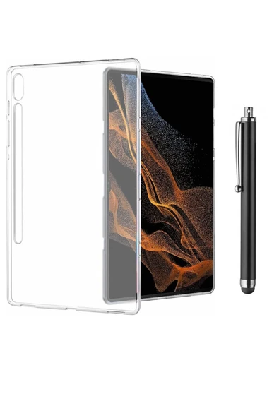 corcishop Samsung Galaxy Tab S8 SM-X700 11 İnç Silikon Kılıf + Kalem ürün görseli 1